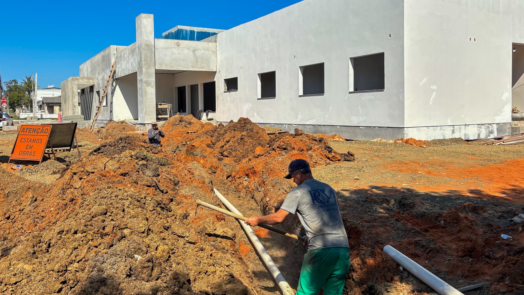 Criciúma avança na construção de nova Unidade Básica de Saúde no bairro São Luiz