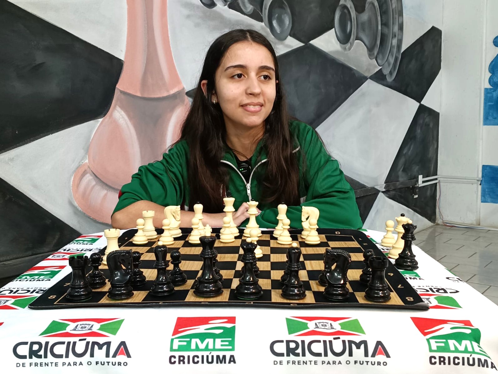 Clara Dias Representará o Brasil na 46ª Olimpíada de Xadrez no Uzbequistão