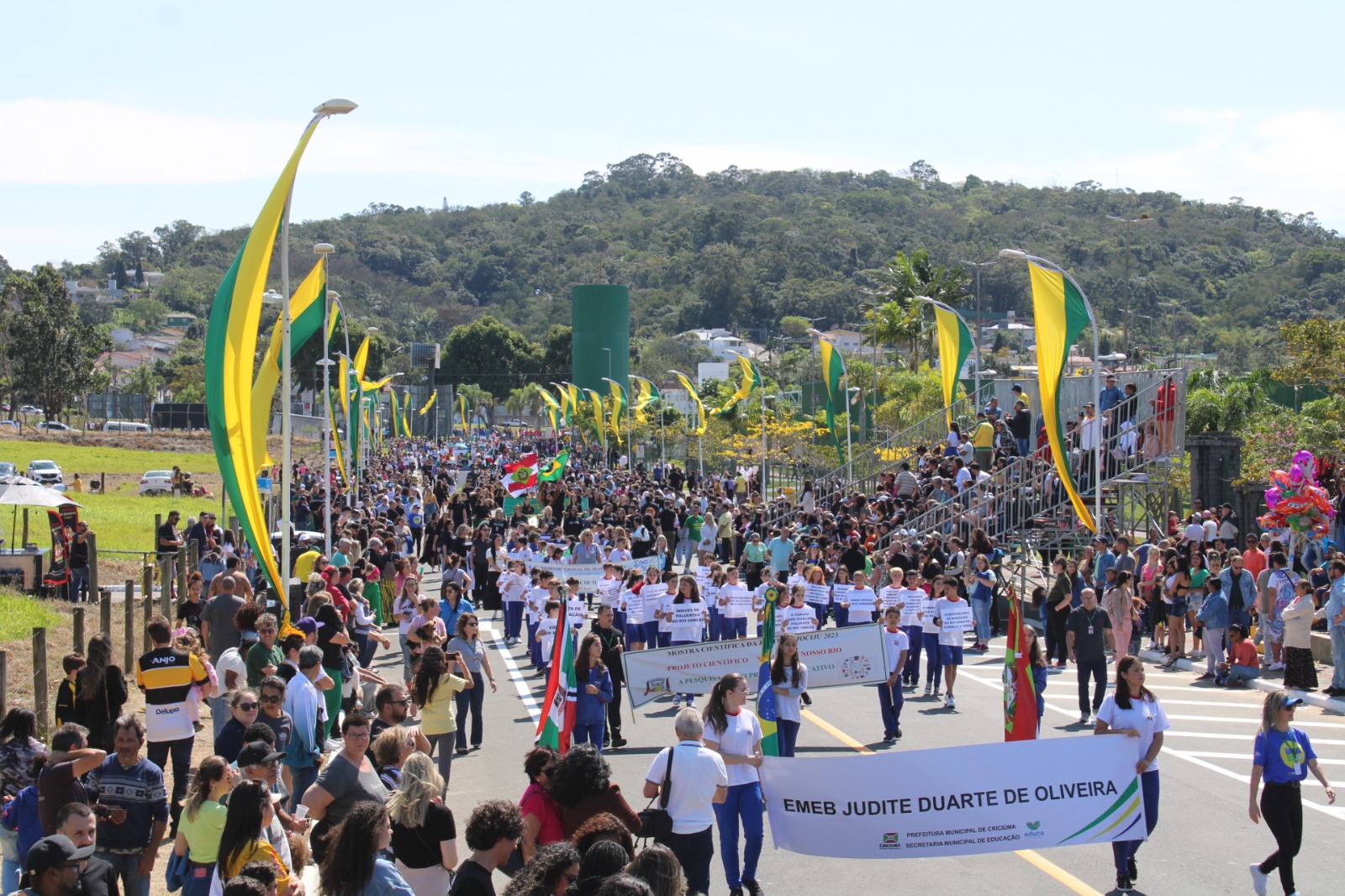 Alterações no Trânsito em Criciúma Durante o Desfile de 7 de Setembro
