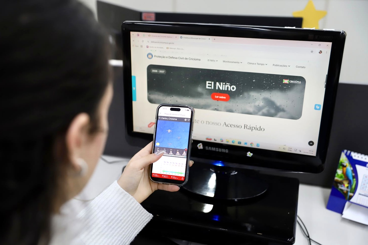 Criciúma Lança Aplicativo para Monitoramento do El Niño e Condições Climáticas