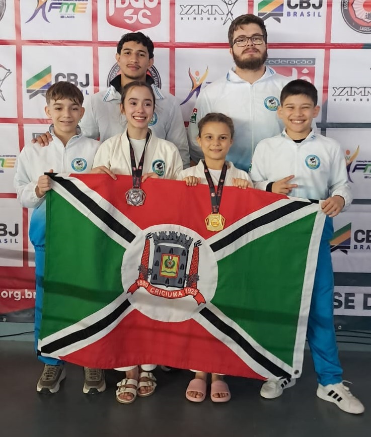 Criciúma brilha no Troféu Santa Catarina de Judô com oito medalhas conquistadas