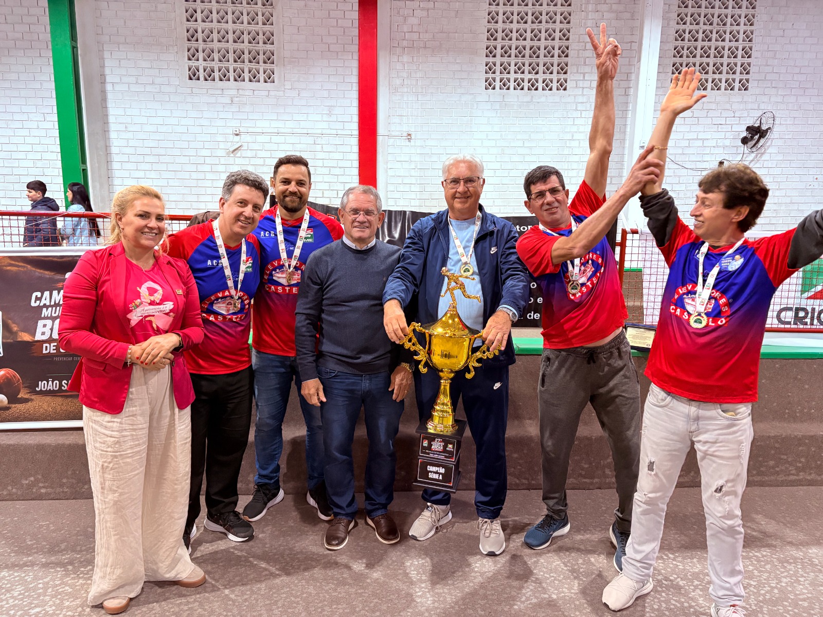 Elevadores Castelo A conquista o 27º Campeonato Municipal de Bocha em Criciúma