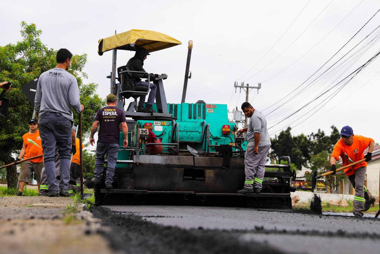 Revitalização Asfáltica Avança na Avenida dos Italianos em Criciúma